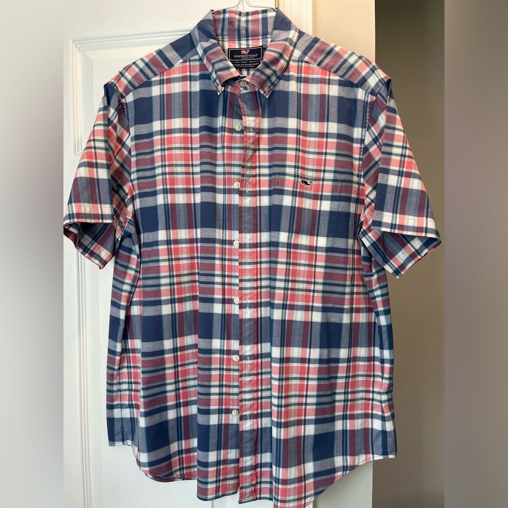 Vineyard Vines Men’s Classic Fit Tucker short sleeve L